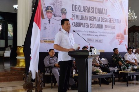 Deklarasi Damai Pilkades Sidoarjo 2026: Komitmen Kuat Jaga Kondusifitas Daerah