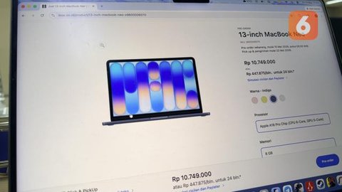 Harga MacBook Neo di Indonesia Resmi Terungkap, Pilih 256GB atau 512GB?