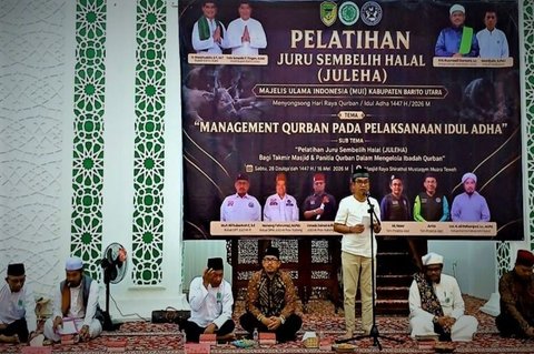 MUI Barito Utara Gelar Pelatihan Juleha 2026, Tingkatkan Profesionalisme Juru Sembelih Hewan Kurban