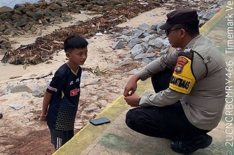 Polres Natuna Intensifkan Patroli Pantai Piwang Usai Insiden Tragis Tenggelam