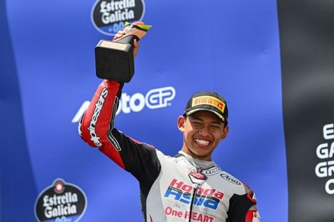 Veda Ega Pratama Raih Posisi Kedelapan di Moto3 Catalunya, Comeback Gemilang Pembalap Indonesia