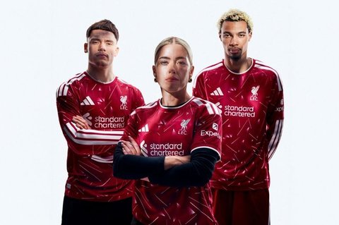 Jersi Kandang Liverpool 2026/2027 Resmi Tersedia di Indonesia, Rayakan Era Emas Klub