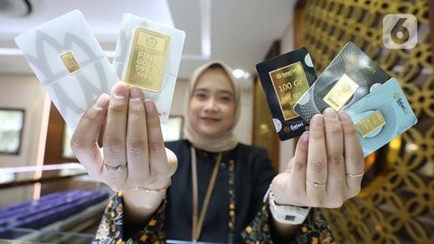Harga Emas Pegadaian 22 Mei 2026  Tembus Rp2,89 Juta per Gram