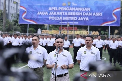 Polda Metro Jaya Canangkan Gerakan 'Jaga Jakarta Bersih dan Asri', Libatkan Ribuan Personel