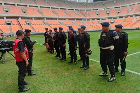 Polda Metro Jaya Sterilisasi JIS Jelang Laga Persija vs Semen Padang: Keamanan Terjamin