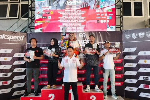 Pembalap Jatim dan Sulsel Berjaya di Kejurnas Drag Race Makassar, Kuasai Kelas Bracket 9 Detik