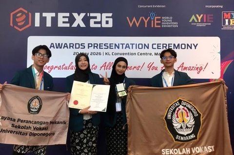 Sekolah Vokasi Undip Raih Medali Emas dan Penghargaan Bergengsi di WYIE 2026 dengan Inovasi Vocasignora