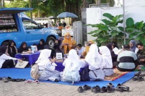 Dispersip Banjar Ajak Anak Kurangi Ketergantungan Gawai Lewat Program Hari Seibu