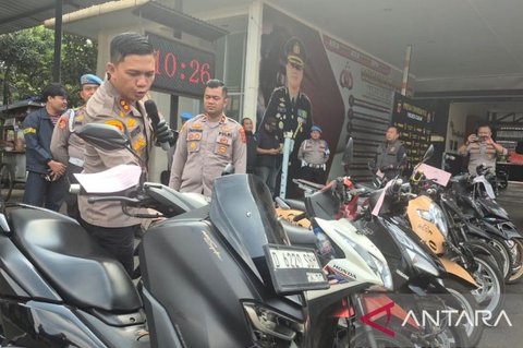 Polres Cimahi Ringkus 13 Spesialis Curanmor dalam Operasi Jaran Lodaya