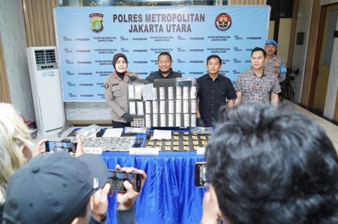 Polres Metro Jakarta Utara Bongkar Modus Peredaran Etomidate Terselubung di Tempat Hiburan Malam