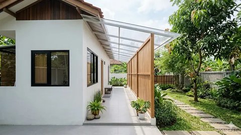 9 Desain Rumah Kecil dengan Lorong Angin, Solusi Hunian Sejuk Tanpa AC