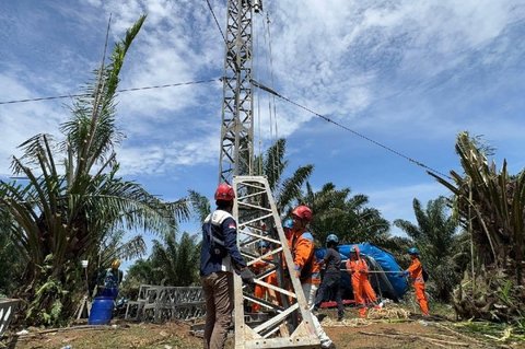 PLN Sumut Kerahkan 11 Tower Emergency, Percepat Pemulihan Kelistrikan Pasca Cuaca Ekstrem