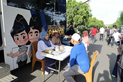 Layanan Sikupi Imigrasi Banda Aceh Mudahkan Urus Paspor di CFD Akhir Pekan