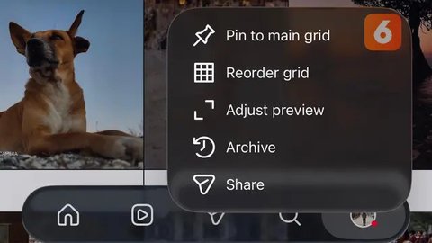 Cara Ubah Urutan Foto dan Video di Grid Profil Instagram