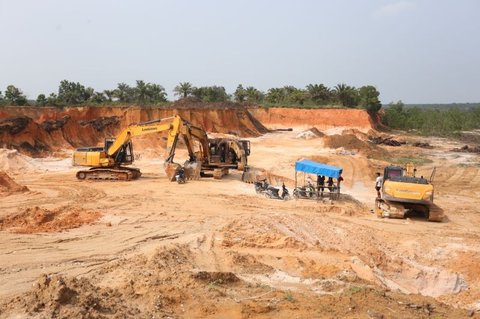 Pemprov Riau Hentikan Sementara Aktivitas Tambang Ilegal Kampar di Tapung