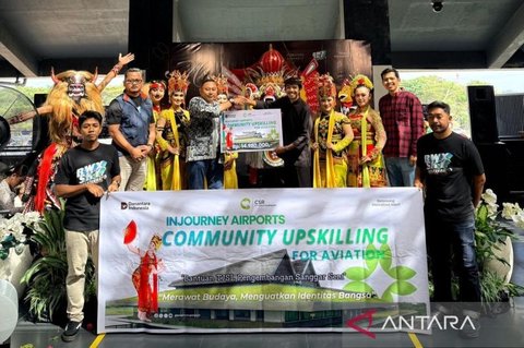 Bandara Banyuwangi Salurkan Bantuan Dana untuk Pelestarian Budaya Lokal