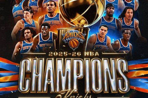 Jalen Brunson Gemilang, New York Knicks Juara NBA 2026 Akhiri Penantian 53 Tahun