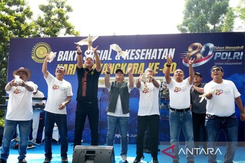 Wakapolri Pimpin Aksi Lingkungan, Tegaskan Komitmen Polri di Hari Bhayangkara ke-80
