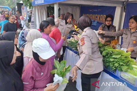 Bhayangkara Fest Polres Bogor: Bagikan 500 Kg Sayur Segar, Pererat Hubungan dengan Masyarakat