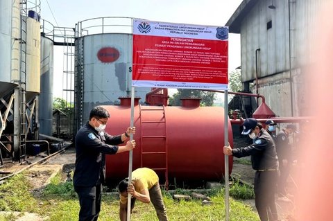 Deputi Gakkum KLH/BPLH Segel PT BPE di Tangerang Akibat Pelanggaran Lingkungan Serius