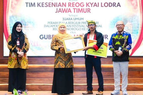 Gubernur Khofifah Ajak Perkuat Regenerasi Reog Ponorogo dan Ekosistem Budaya Jawa Timur