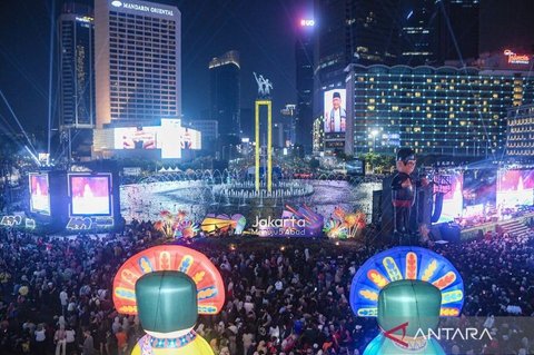 HUT DKI Jakarta ke-499 Dorong Perputaran Ekonomi Jakarta Capai Rp2 Triliun di Bundaran HI