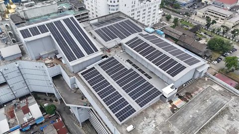 Sun Plaza Medan Gunakan PLTS Atap, Pangkas Biaya Energi Rp130 Juta per Tahun
