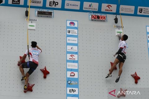 Raharjati Nursamsa Raih Perunggu di World Climbing Series Krakow 2026