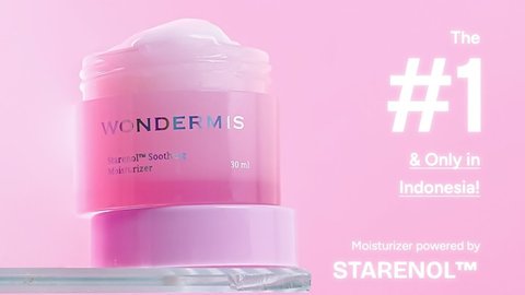Wondermis STARENOL&trade; Soothing Moisturizer.