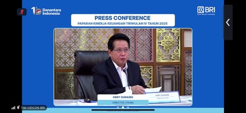 BRI Raup Laba Bersih Rp57,13 Triliun Hingga Triwulan IV-2025