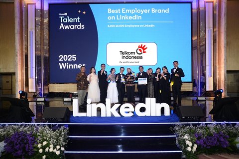 TelkomGroup kembali menorehkan prestasi di LinkedIn Talent Awards 2025 dengan meraih dua penghargaan sekaligus.