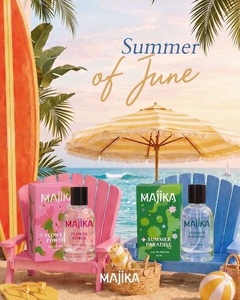 MAJIKA Flower Power dan Summer Paradise.