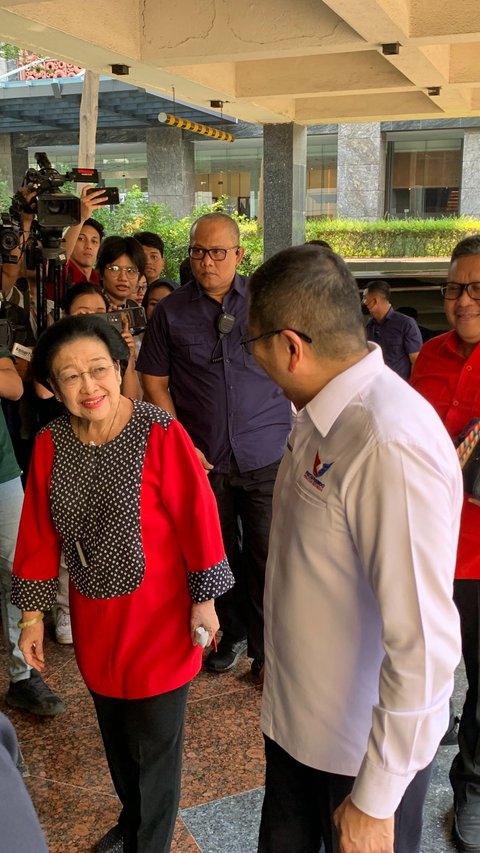 Megawati Datangi Rapat Tim Pemenangan Nasional Ganjar, Bahas Agenda Strategis