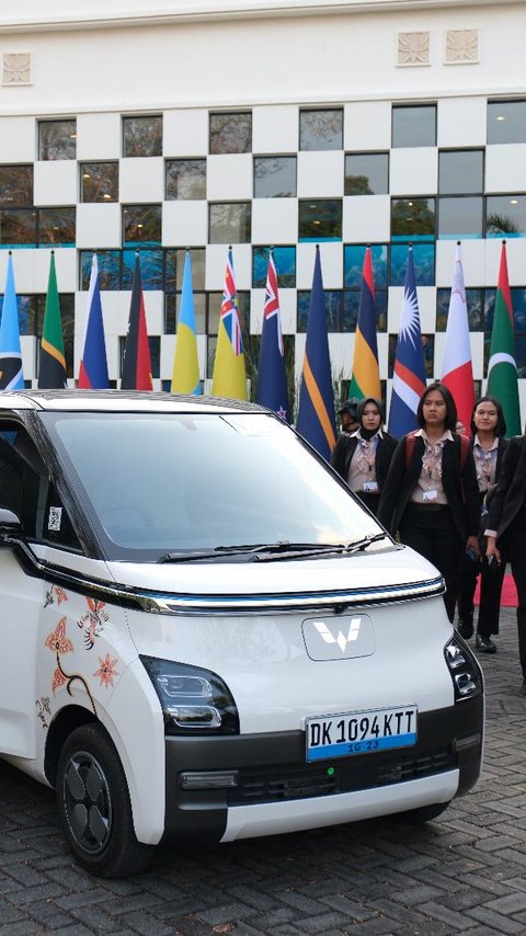 Ketika Wuling Air ev Dipakai Delegasi Negara-negara di KTT AIS 2023