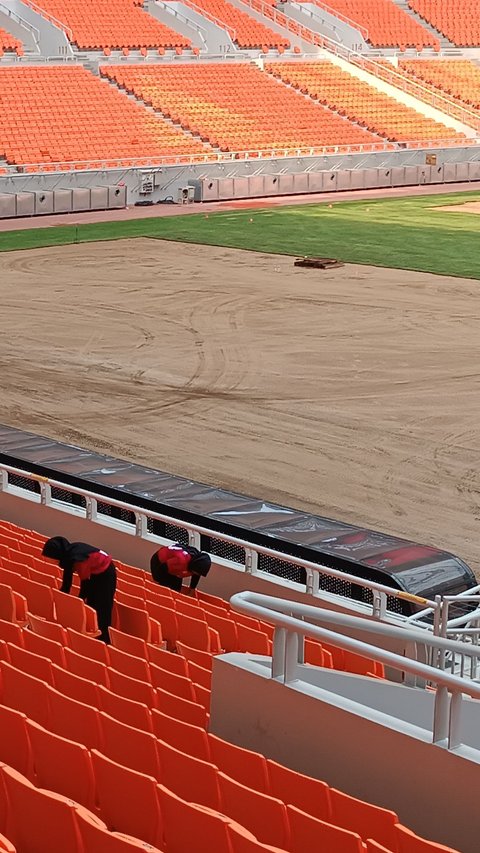 Menengok Progres Penanaman Kembali Rumput di JIS Jelang Piala Dunia U-17