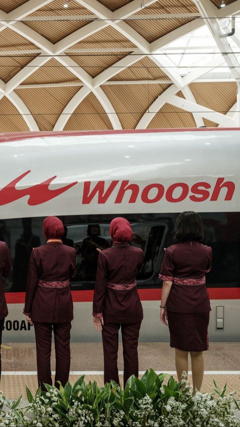 Official! Whoosh High-Speed Train Ticket Prices Sold for Rp300 Thousand, Check How to Order