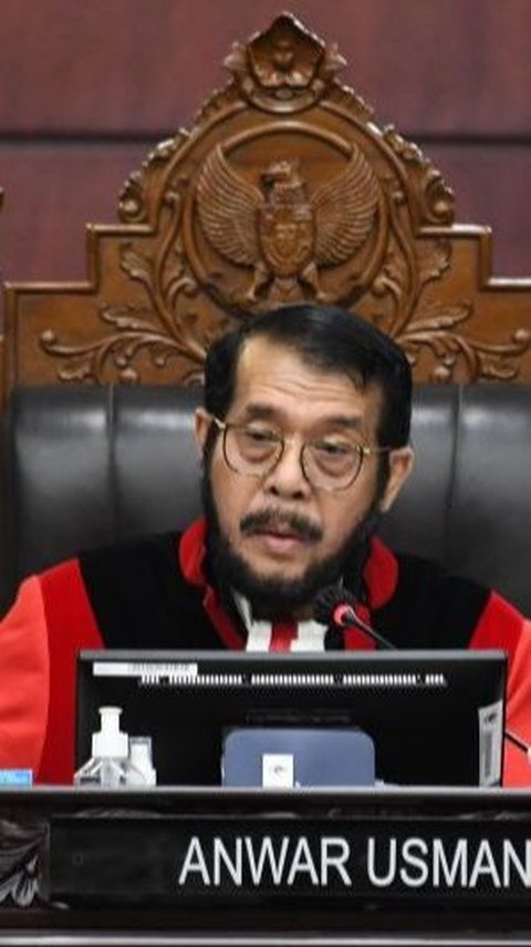 Sidang Putusan MK soal Batas Usia Capres Cawapres Dipimpin Anwar Usman