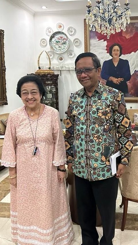 Megawati Beberkan Alasan Pilih Mahfud MD Jadi Cawapres Ganjar
