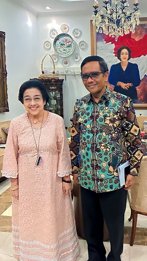Megawati: Dulu Saya Kesepian, Sekarang Ada Pak Mahfud