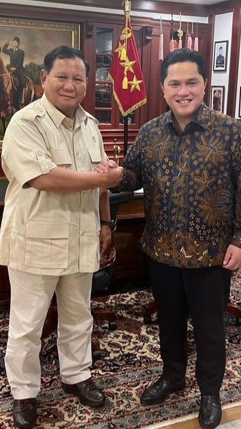 Survei LSI: Prabowo-Erick Ungguli Ganjar-Mahfud dan Anies-Cak Imin