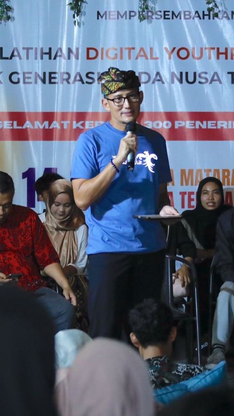 Legowo Tak jadi Cawapres, Sandiaga Siap jadi 'Senjata' Pemenangan Ganjar-Mahfud MD