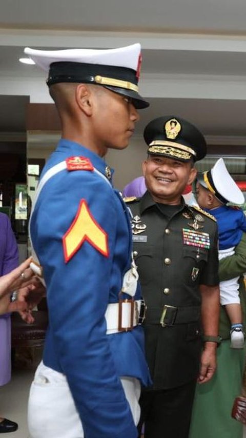 Berusaha Ikuti Jejak Sang Ayah, Anak Bungsu Jenderal Dudung Abdurachman Akhirnya Lolos Akmil