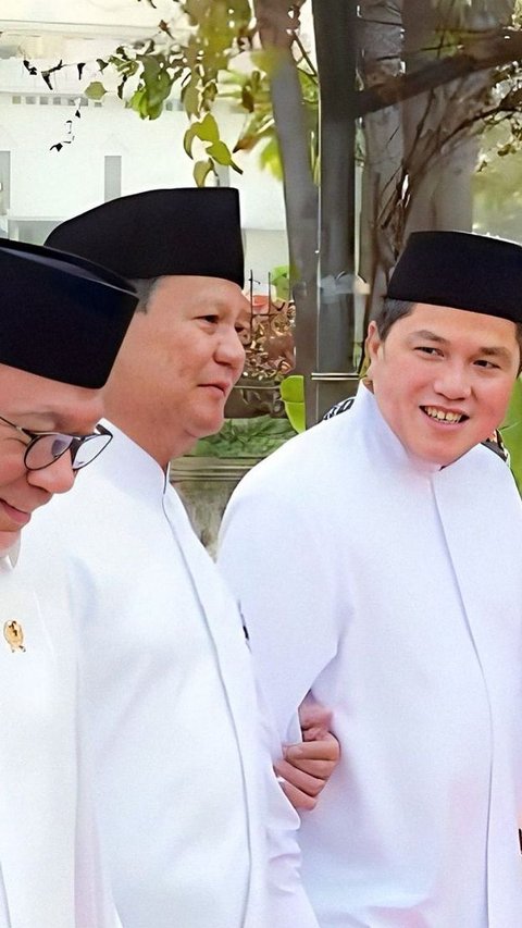 Erick Thohir Uploads Photo of Prabowo and Zulhas, Writes Caption 