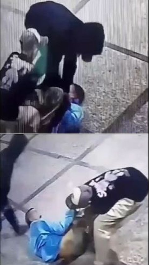Viral Video 2 Pria Muda Aniaya dan Rampas Uang Milik Penyandang Disabilitas, Aksinya Terekam CCTV