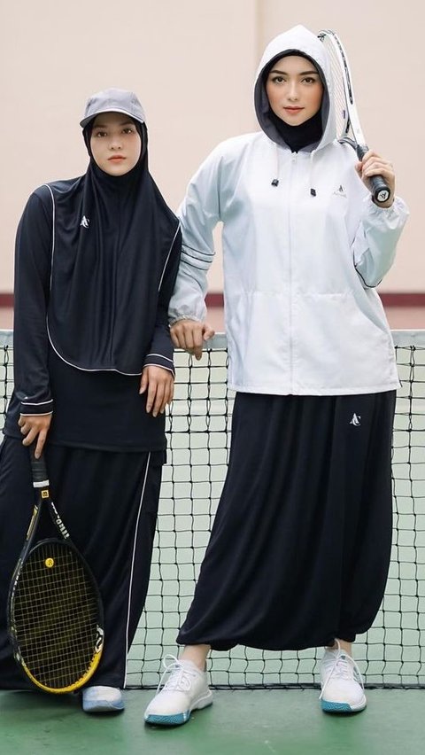 Adu Gaya Citra Kirana VS Natasha Rizky saat di Lapangan Tenis