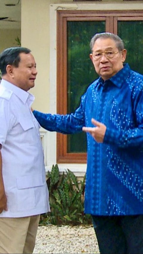 Bertemu Sebelum Daftar ke KPU, Sambil Hormat Prabowo Minta Doa Restu SBY