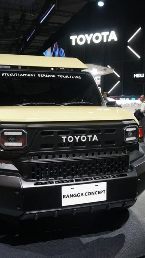 Portrait of the Indonesian-made Rangga Kijang Car that Stands Out at the Japan Mobility Show