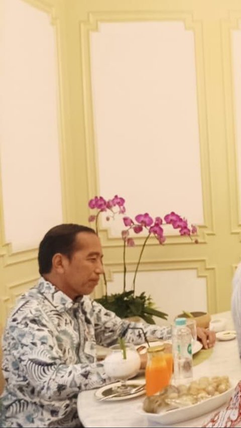 Posisi Duduk Makan Siang, Anies Berhadapan dengan Jokowi, Prabowo dan Ganjar Samping Kanan Kiri