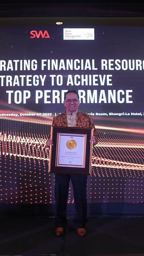 Bank Jatim Sabet Penghargaan Indonesia Best CFO 2023