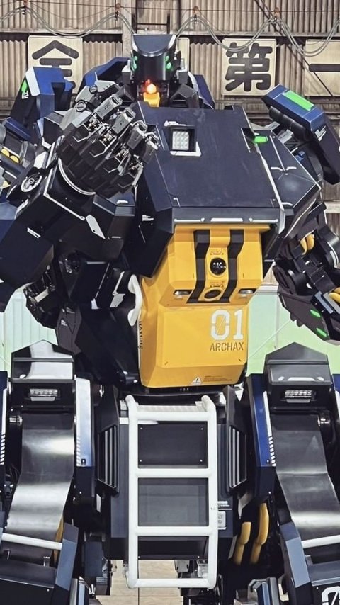 Penampakan Robot Raksasa Mirip Gundam yang Bisa Melaju 10 Km per Jam, Dijual Rp46,8 Miliar